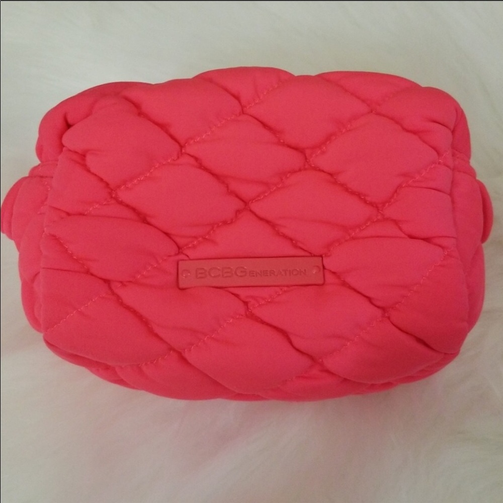 BCBGeneration quilted cosmetic bag